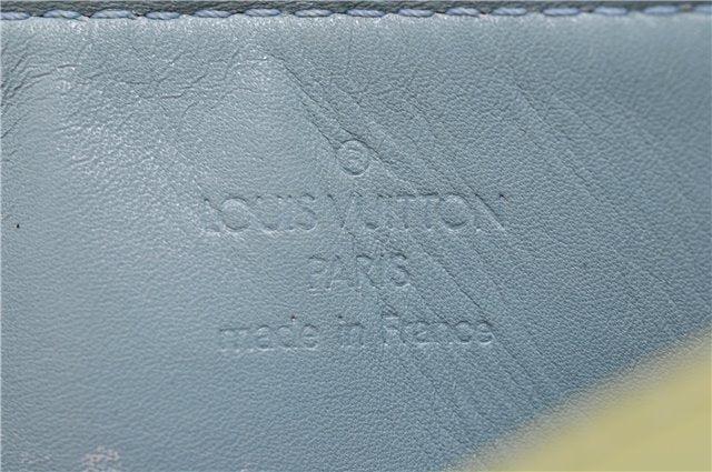 Auth Louis Vuitton Vernis Lexington Hand Bag Pouch Light Green M91011 LV 5012D