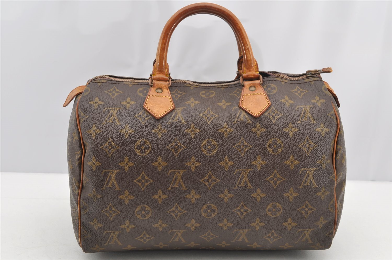 Authentic Louis Vuitton Monogram Speedy 30 Hand Boston Bag Old Model LV 5013I