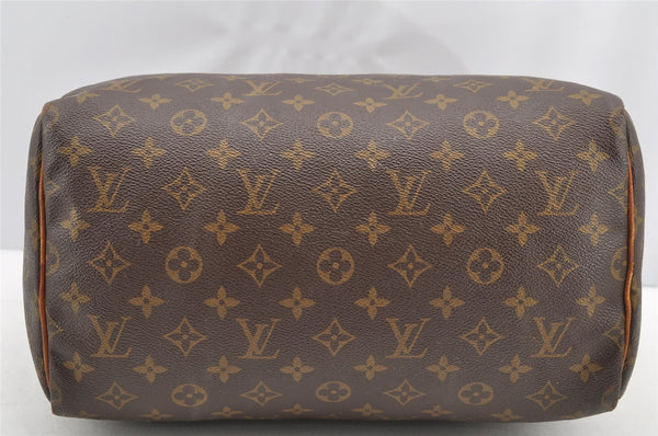 Authentic Louis Vuitton Monogram Speedy 30 Hand Boston Bag Old Model LV 5013I