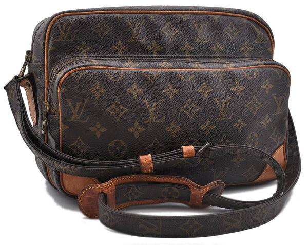 Authentic Louis Vuitton Monogram Nile Shoulder Cross Body Bag M45244 LV 5016D