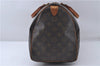 Authentic Louis Vuitton Monogram Speedy 35 Hand Boston Bag M41524 LV 5017D