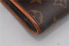 Authentic Louis Vuitton Monogram Pochette Twin GM Shoulder Bag M51852 LV 5018F
