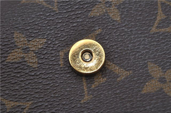 Authentic Louis Vuitton Monogram Pochette Twin GM Shoulder Bag M51852 LV 5018F