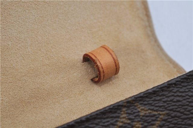 Authentic Louis Vuitton Monogram Pochette Twin GM Shoulder Bag M51852 LV 5018F