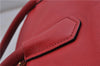 Authentic PRADA Vintage Leather Nappa 2Way Shoulder Hand Tote Bag Red 5020F