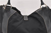 Authentic PRADA Nylon Leather Shoulder Hand Bag Purse Black 5021C