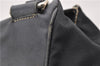 Authentic PRADA Nylon Leather Shoulder Hand Bag Purse Black 5021C