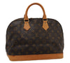 Authentic Louis Vuitton Monogram Alma Hand Bag Purse M51130 LV 5021F