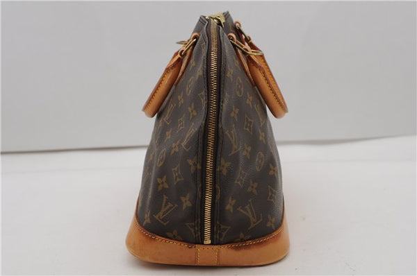 Authentic Louis Vuitton Monogram Alma Hand Bag Purse M51130 LV 5021F