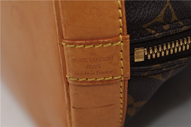 Authentic Louis Vuitton Monogram Alma Hand Bag Purse M51130 LV 5021F