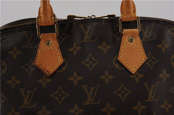 Authentic Louis Vuitton Monogram Alma Hand Bag Purse M51130 LV 5021F