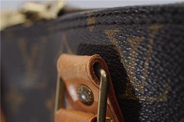 Authentic Louis Vuitton Monogram Alma Hand Bag Purse M51130 LV 5021F