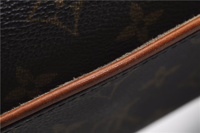 Authentic Louis Vuitton Monogram Pochette Twin GM Shoulder Bag M51852 LV 5023E