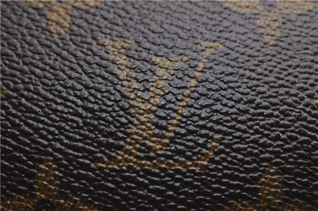 Authentic Louis Vuitton Monogram Pochette Twin GM Shoulder Bag M51852 LV 5023E