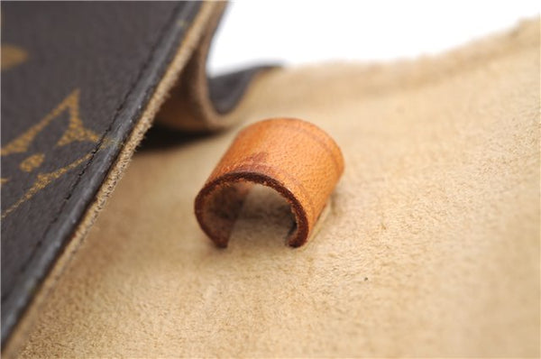 Authentic Louis Vuitton Monogram Pochette Twin GM Shoulder Bag M51852 LV 5023E