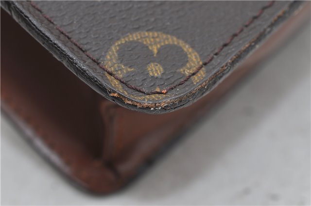 Authentic Louis Vuitton Monogram Pochette Homme Clutch Hand Bag M51795 LV 5024D