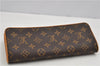 Authentic Louis Vuitton Monogram Pochette Twin GM Shoulder Bag M51852 LV 5024F