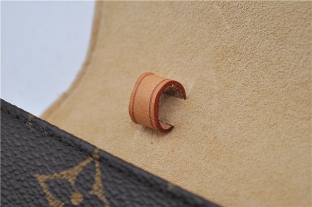 Authentic Louis Vuitton Monogram Pochette Twin GM Shoulder Bag M51852 LV 5024F