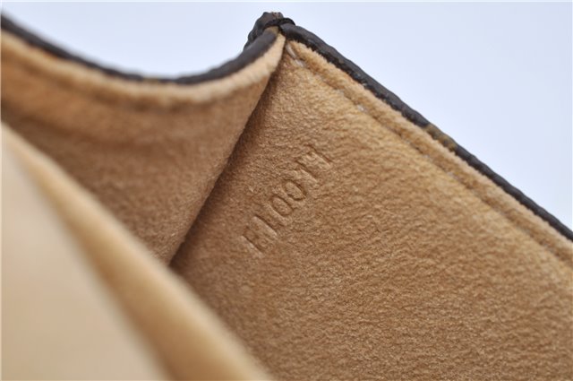 Authentic Louis Vuitton Monogram Pochette Twin GM Shoulder Bag M51852 LV 5024F