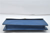 Authentic Louis Vuitton Epi Montaigne 27 Clutch Bag Blue M52655 LV 5026D