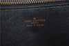 Authentic Louis Vuitton Epi Montaigne 27 Clutch Bag Blue M52655 LV 5026D