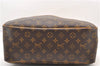 Authentic Louis Vuitton Monogram Deauville Hand Bag M47270 LV 5026F