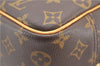 Authentic Louis Vuitton Monogram Deauville Hand Bag M47270 LV 5026F