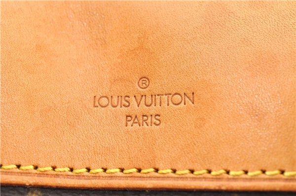 Authentic Louis Vuitton Monogram Deauville Hand Bag M47270 LV 5026F