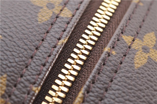 Authentic Louis Vuitton Monogram Deauville Hand Bag M47270 LV 5026F