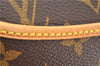 Authentic Louis Vuitton Monogram Deauville Hand Bag M47270 LV 5026F