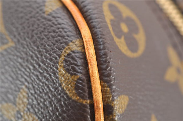 Authentic Louis Vuitton Monogram Deauville Hand Bag M47270 LV 5026F