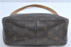 Authentic Louis Vuitton Monogram Looping MM Shoulder Bag M51146 LV 5027B