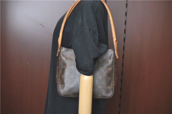 Authentic Louis Vuitton Monogram Looping MM Shoulder Bag M51146 LV 5027B