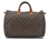 Authentic LOUIS VUITTON Monogram Speedy 35 Hand Bag M41524 LV Junk 5027C