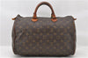 Authentic LOUIS VUITTON Monogram Speedy 35 Hand Bag M41524 LV Junk 5027C