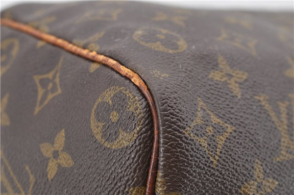 Authentic LOUIS VUITTON Monogram Speedy 35 Hand Bag M41524 LV Junk 5027C