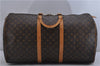 Authentic Louis Vuitton Monogram Keepall 60 Travel Boston Bag M41422 LV 5027F