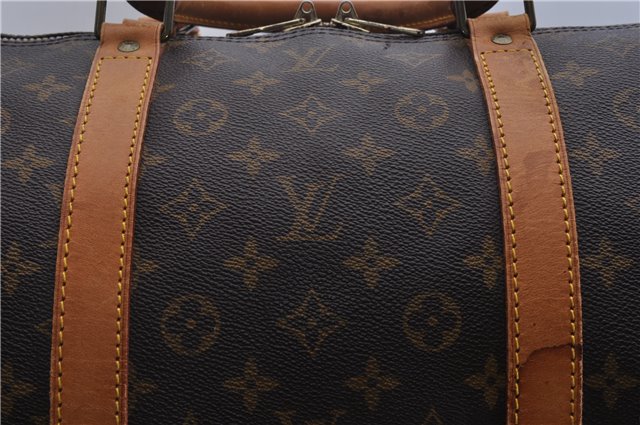 Authentic Louis Vuitton Monogram Keepall 60 Travel Boston Bag M41422 LV 5027F