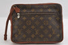 Authentic Louis Vuitton Monogram Pochette Sport Clutch Hand Bag Old Model 5027I