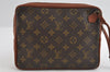 Authentic Louis Vuitton Monogram Pochette Sport Clutch Hand Bag Old Model 5027I