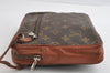 Authentic Louis Vuitton Monogram Pochette Sport Clutch Hand Bag Old Model 5027I
