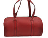 Authentic Louis Vuitton Epi Soufflot Hand Bag Red M52227 LV 5028F