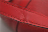 Authentic Louis Vuitton Epi Soufflot Hand Bag Red M52227 LV 5028F