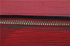 Authentic Louis Vuitton Epi Soufflot Hand Bag Red M52227 LV 5028F