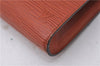 Authentic Louis Vuitton Epi Arts Deco Clutch Bag Brown M52633 LV 5029D