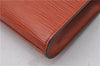 Authentic Louis Vuitton Epi Arts Deco Clutch Bag Brown M52633 LV 5029D