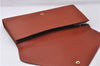 Authentic Louis Vuitton Epi Arts Deco Clutch Bag Brown M52633 LV 5029D