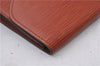 Authentic Louis Vuitton Epi Arts Deco Clutch Bag Brown M52633 LV 5029D