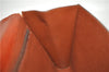 Authentic Louis Vuitton Epi Arts Deco Clutch Bag Brown M52633 LV 5029D