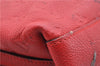 Auth Louis Vuitton Monogram Empreinte Bastille PM 2Way Tote Bag M41169 Red 5030D